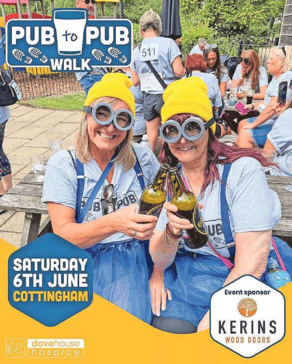 Popular pub-to-pub fundraising walk is returning this summer