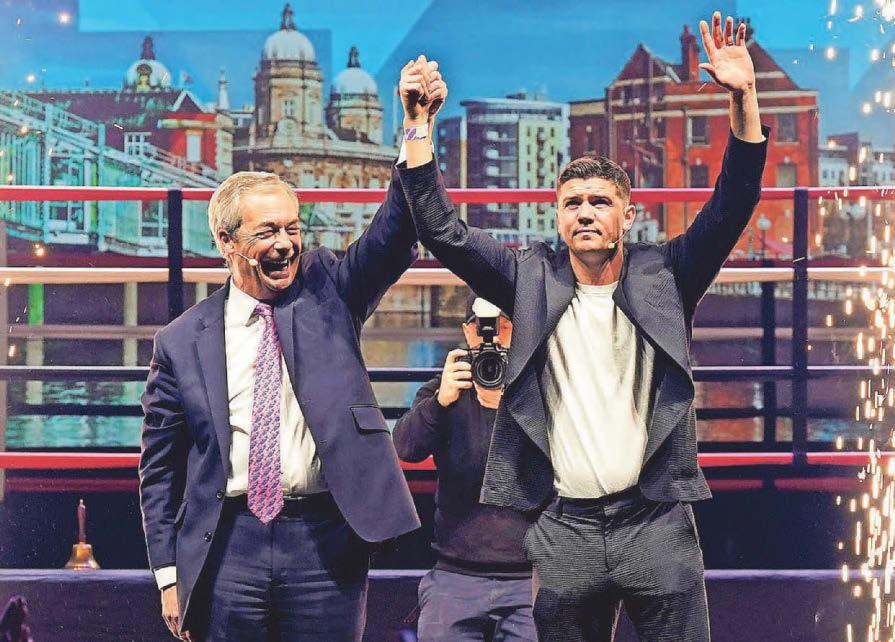 Reform hit back after Ed Davey's 'Luke Campbell useless' comment