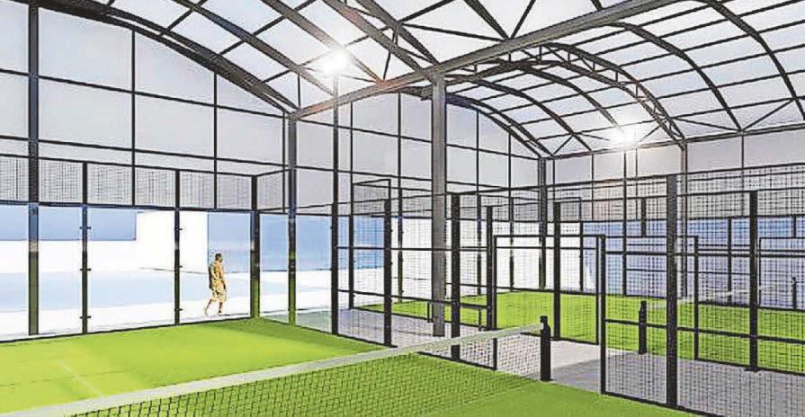 Bid to adapt tennis courts for padel