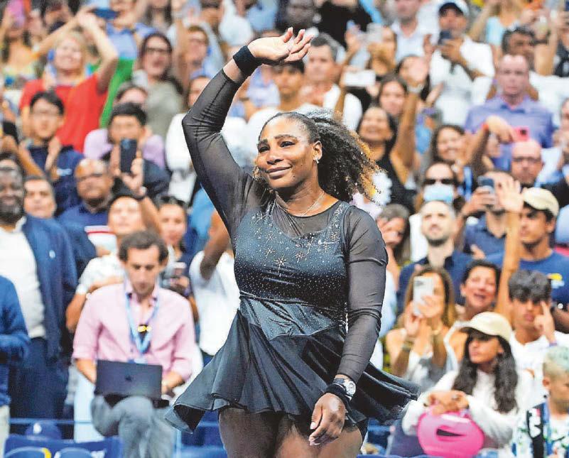 Serena making a Queen's comeback