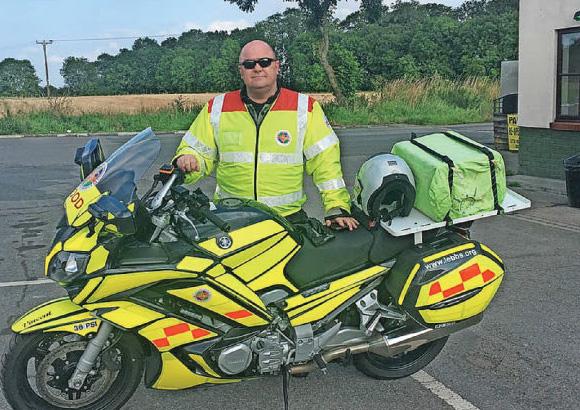 'Blood Bikes' volunteers are delivering life-changing service