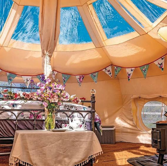 Spellbinding getaways are on offer down on the farm