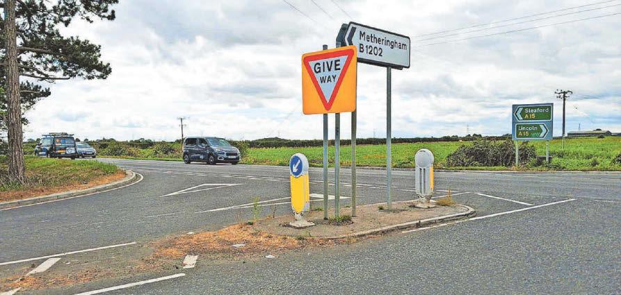 Traffic lights proposed for 'lethal' A15 junction