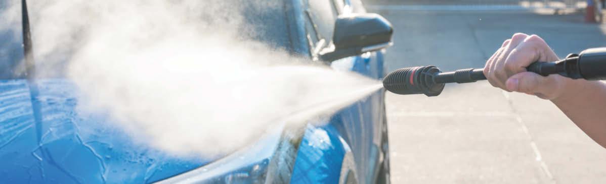 Man fined almost £500 for using car jet washer where he shouldn't