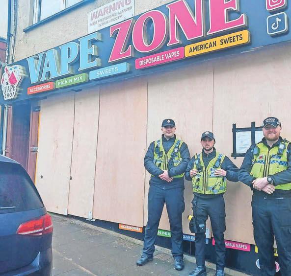 Sweet shop shut down after selling vapes to children