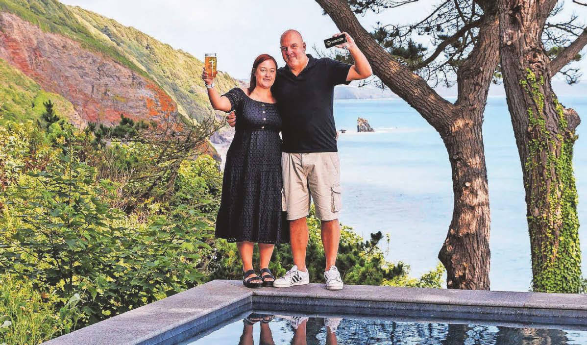 ‘Drinks are on me!’ Barman’s £3.5m luxury mansion prize