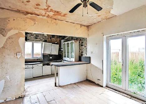 Detached house only five minutes from the beach to go to auction with guide price of £35k