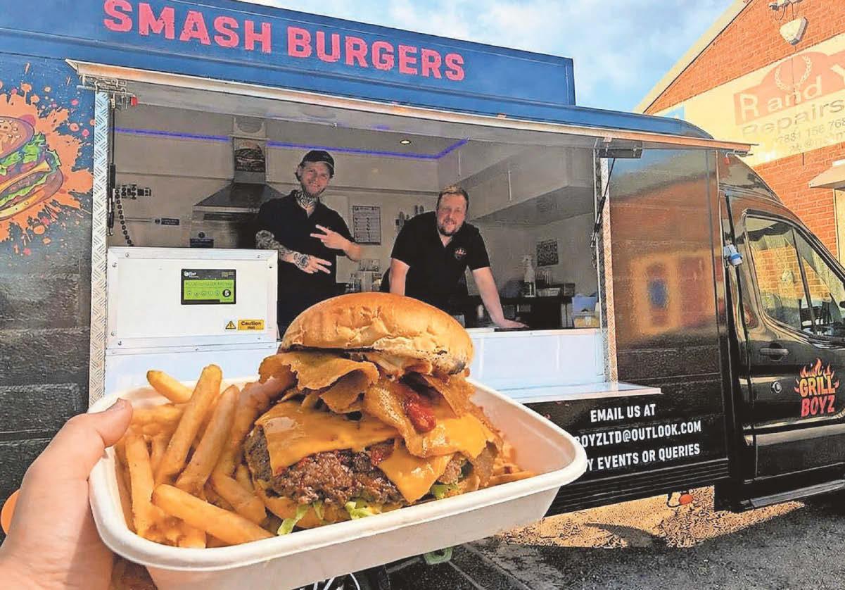 Award-winning chef serving up burgers and more from food truck