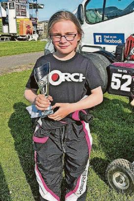 Ava-Lily on track for more success racing go-karts