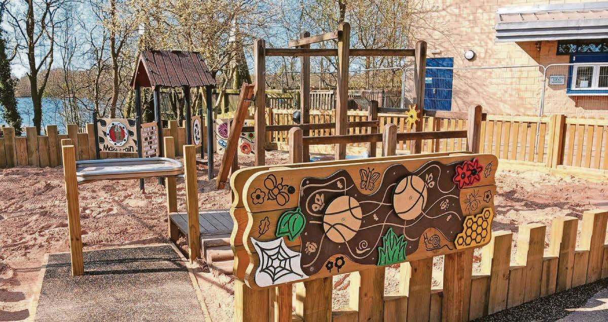 Playground is transformed at Whisby Natural World Centre