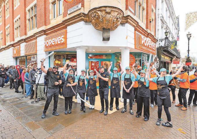 Popeyes sails into Lincoln with punters queueing the night before opening