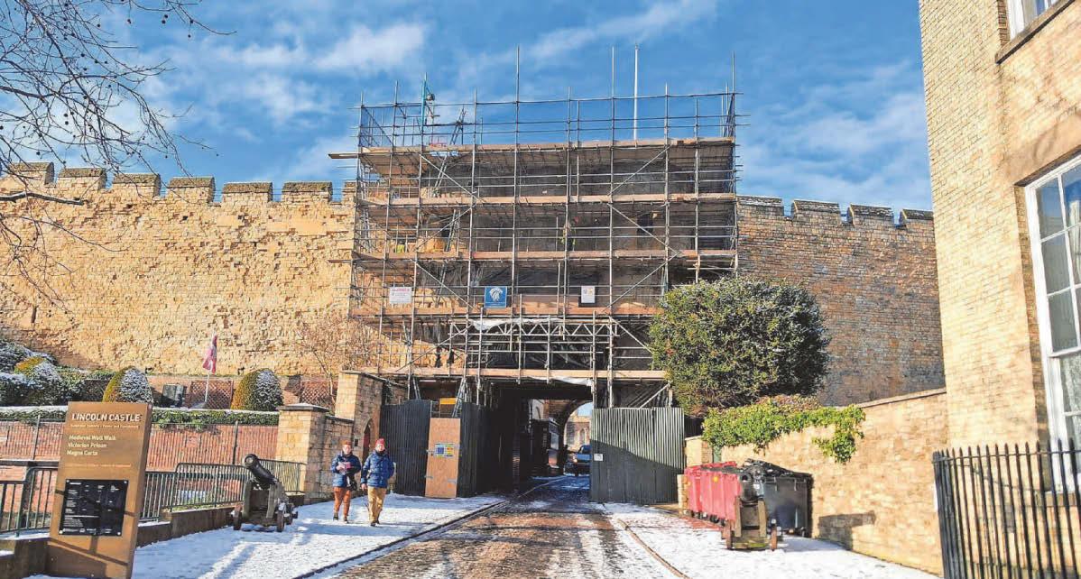 Investment proposal of £12m to protect castle walls after heated clash