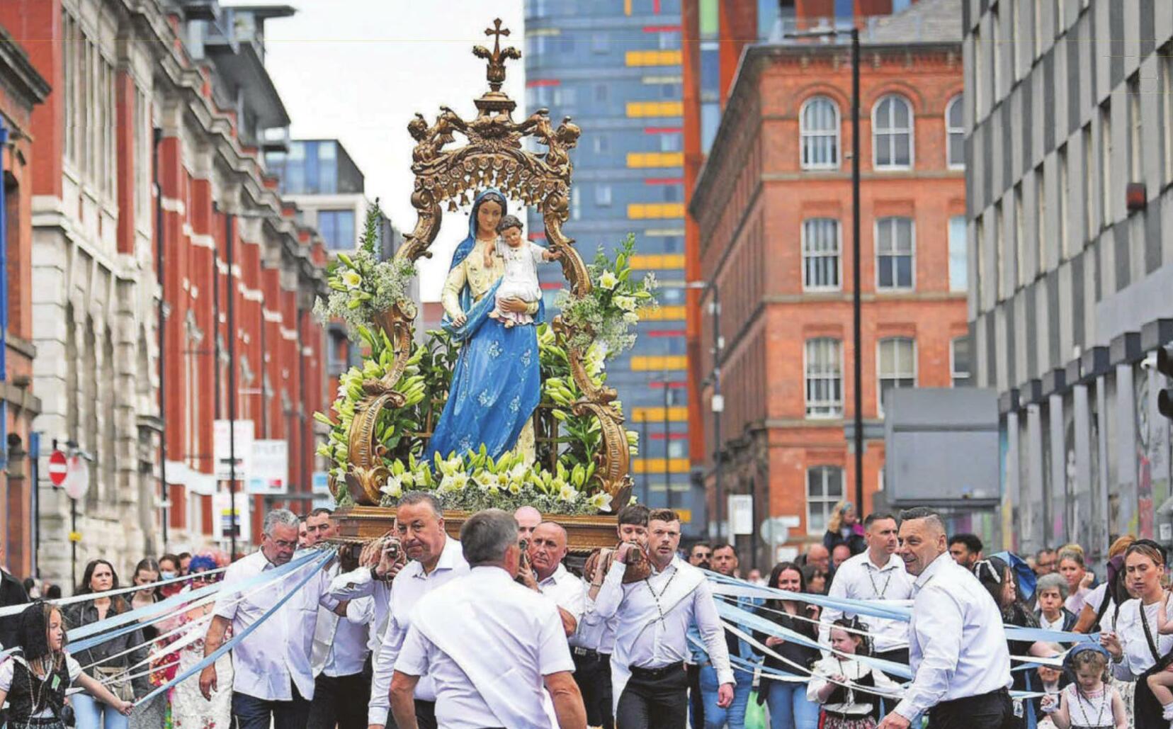 Welcome to Milanchester ...city's Italian parade is back