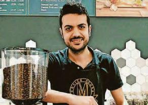 DOUBLE espressos for Thanasis