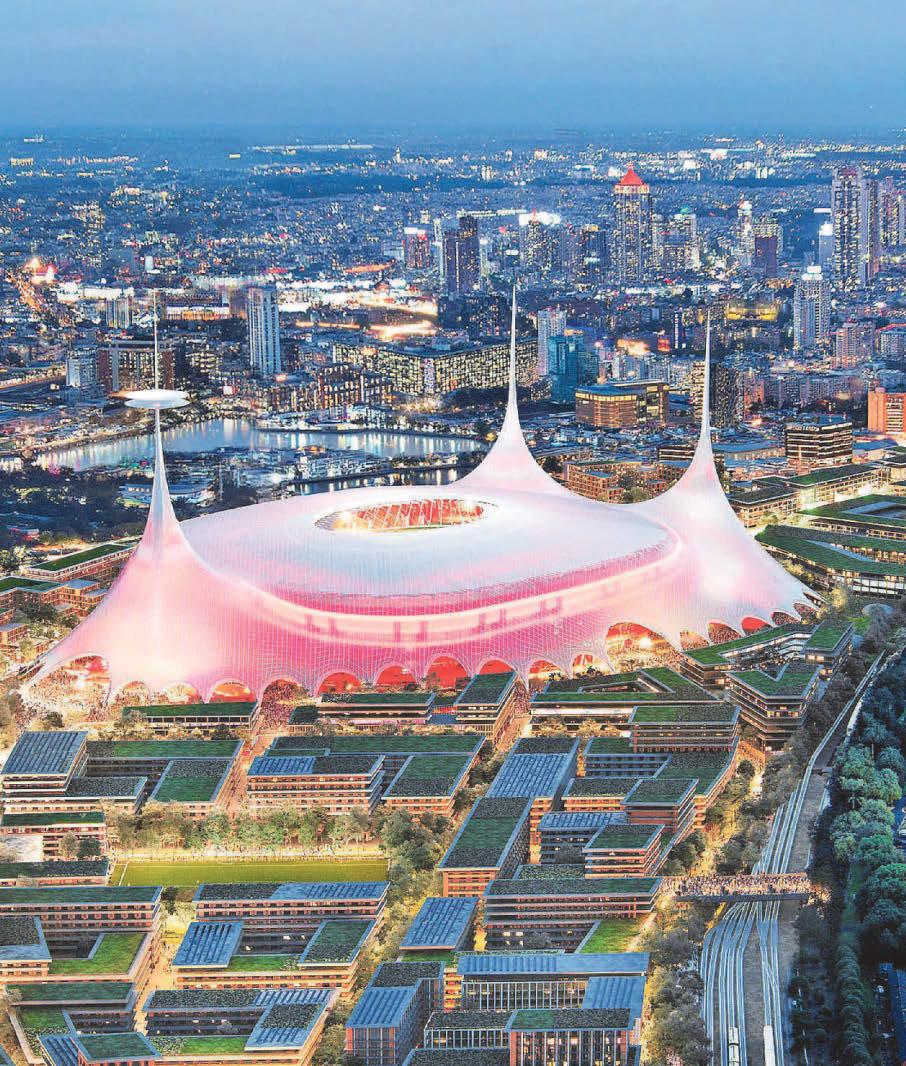 How can United afford to build 'the world's greatest football stadium'?