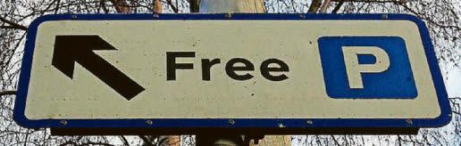 Charges on the way at 25 free car parks