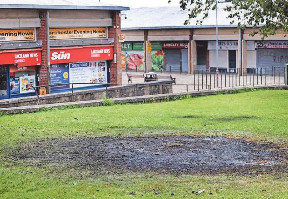 Fireworks at 'memorial' for e-bike tragedy teen