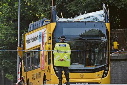 Safety measures put in place after bus hits bridge