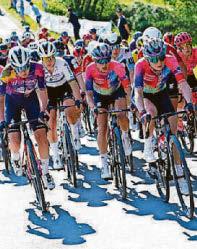 Cyclist prepares to defend her title