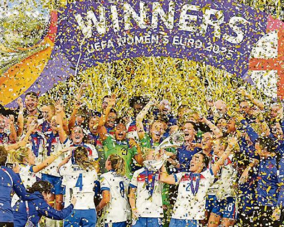 England boss hopes Lionesses' legacy after Euro win will echo around world