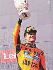 Lando hope and glory with win in Hungary