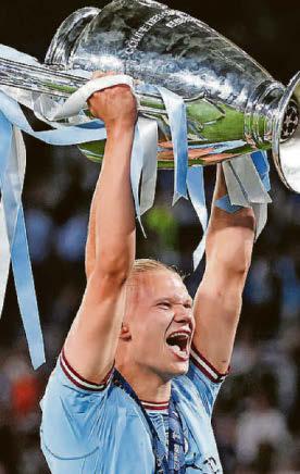 Haaland's goal is to deliver what he was brought in to do – conquer Europe