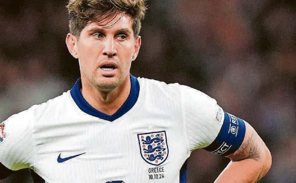 STONES INJURY FEARS AS HE PULLS OUT OF ENGLAND SQUAD