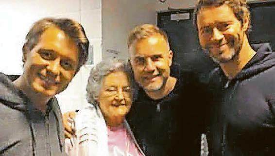 'Super fan gran' gets greatest day as the Take That circus returns