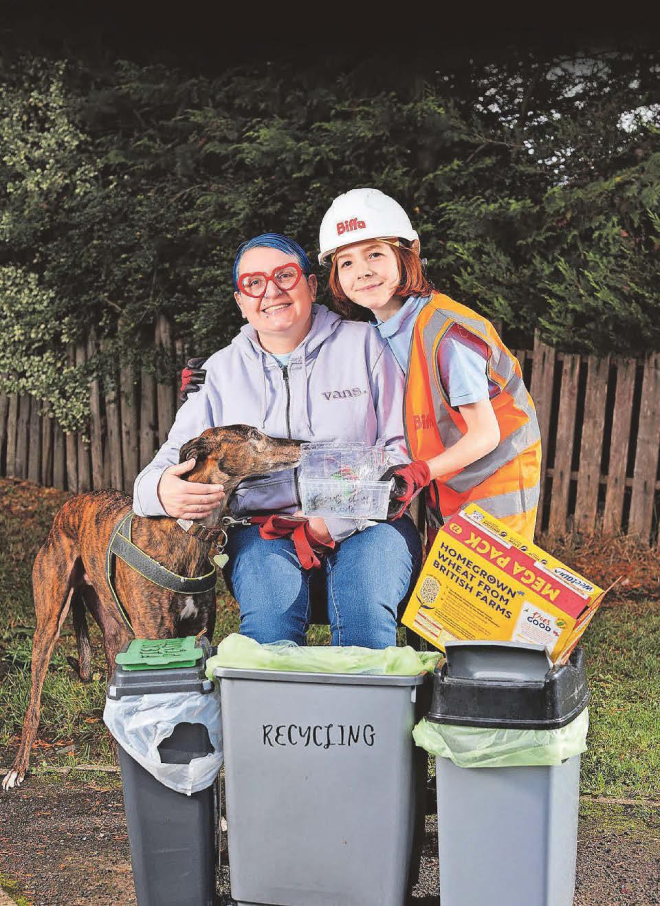The recycling BIN fluencers