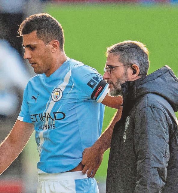 Rodri hopeful he won't miss a match for City after scare