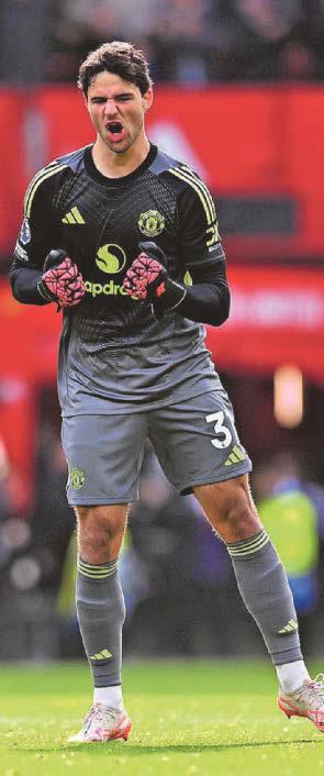 Senne's looking to build on his first United clean sheet