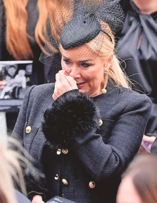 CORRIE STAR'S TEARS AS SHE SAYS GOODBYE TO EX