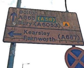 On the right road to getting filthy signs cleaned up