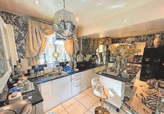 Does your dream home feature a glitterball in the KITCHEN?