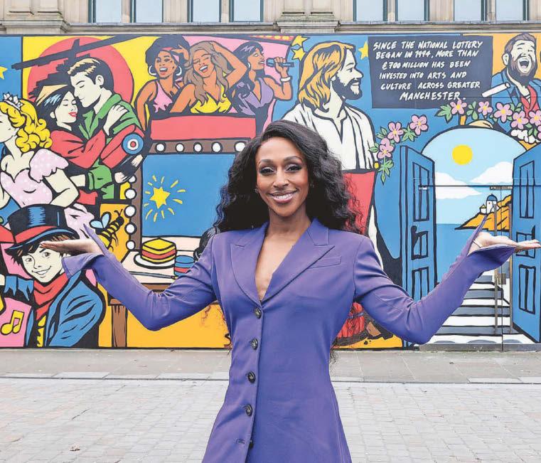 ALEXANDRA PROUD TO UNVEIL 'STUNNING' MURAL TRIBUTE