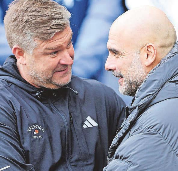 Guardiola 'bored' but Robinson proud of side's cup display