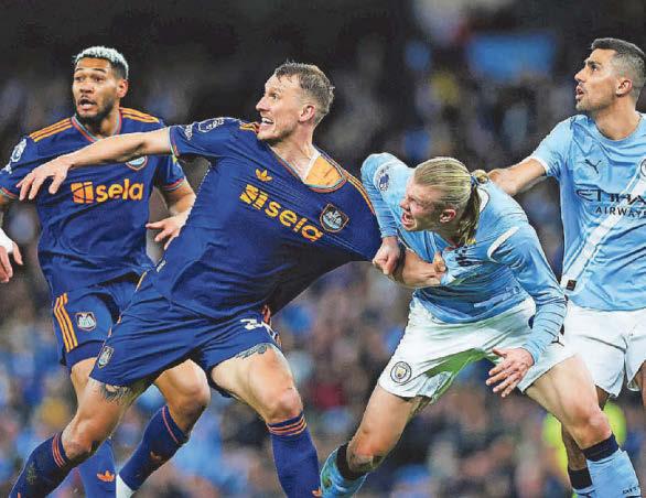 Haaland hailed 'outstanding' in selfless display