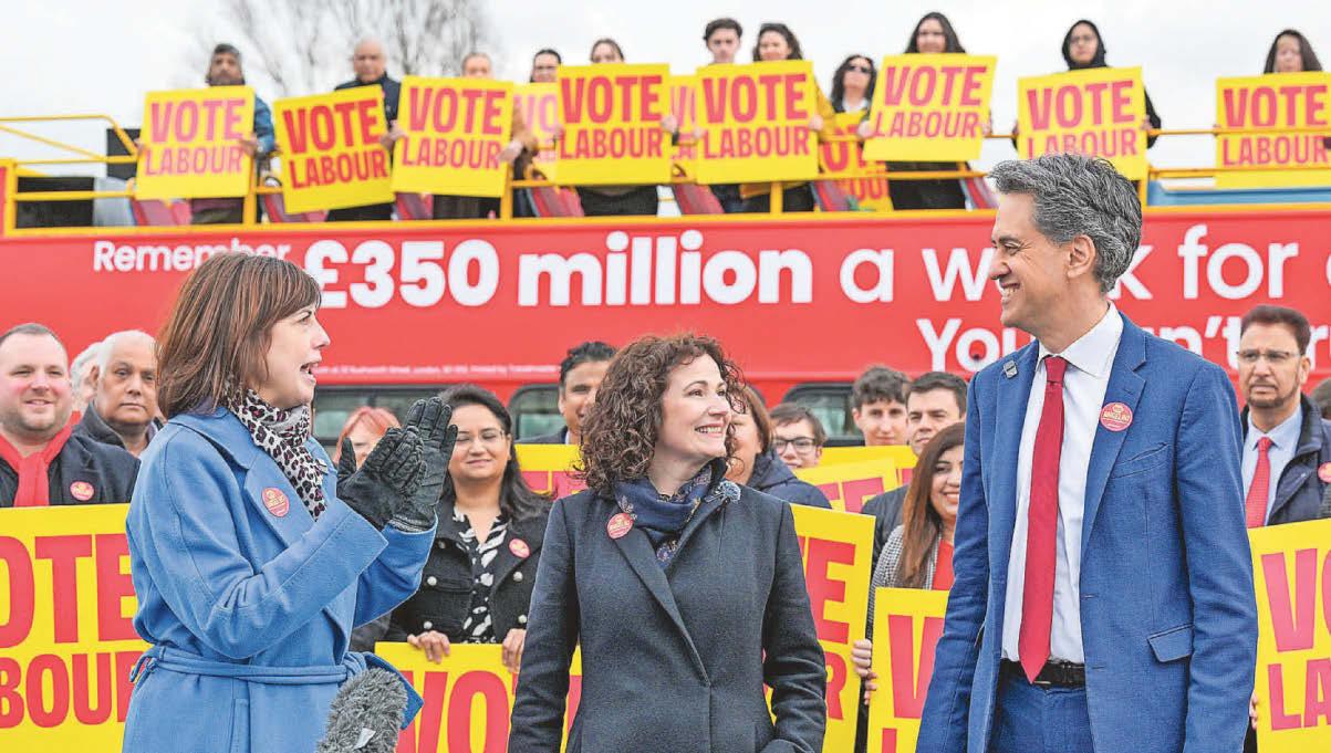 Labour board battle bus for one last push