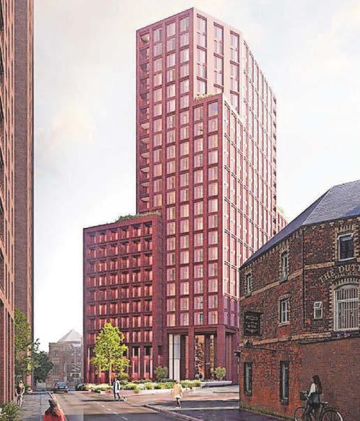 Tower block planned near station