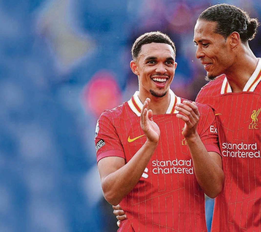 Virgil insists Trent fully deserves support from the Liverpool supporters