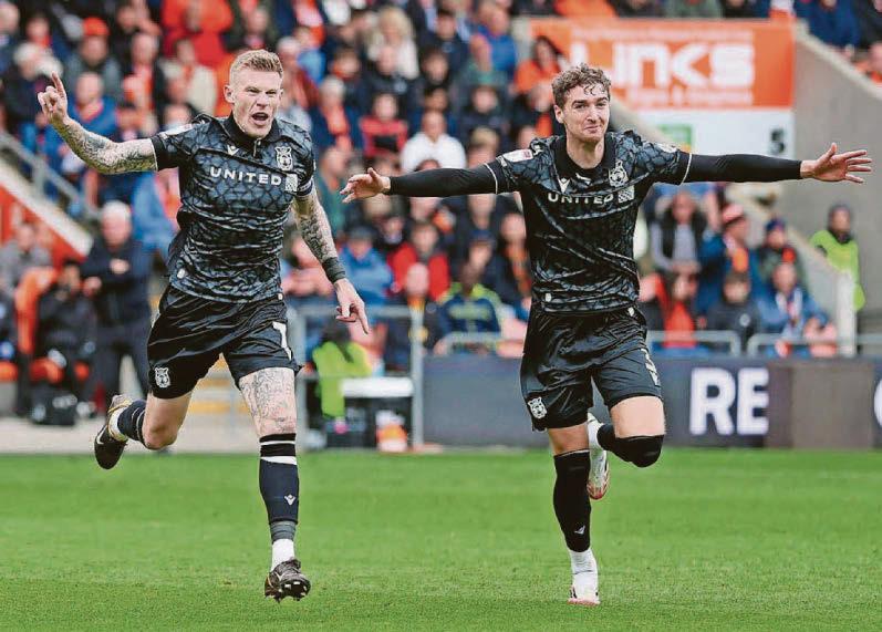 Dragons back in the top two after victory at Blackpool