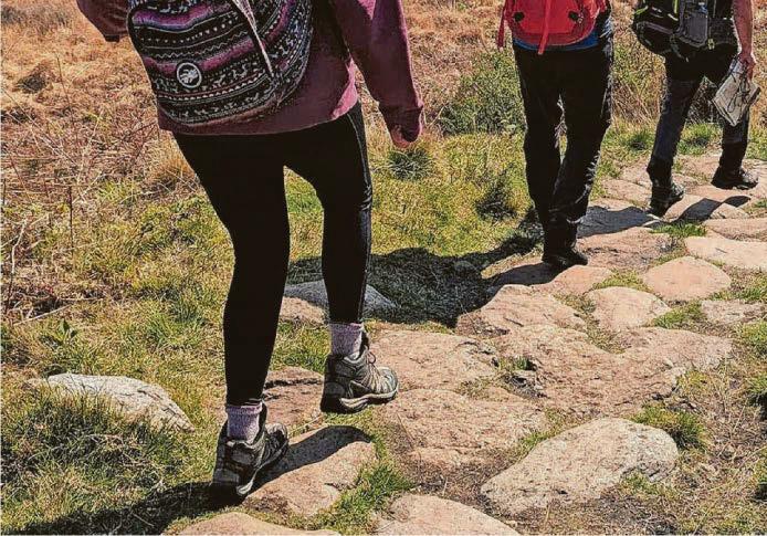 RESCUE TEAM'S PRAISE FOR WALKER WHO GOT LOST AND DISORIENTATED NEAR 'STEEP AND BROKEN TERRAIN'