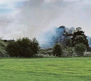 Blaze ravages derelict farmhouse earmarked for ten new houses