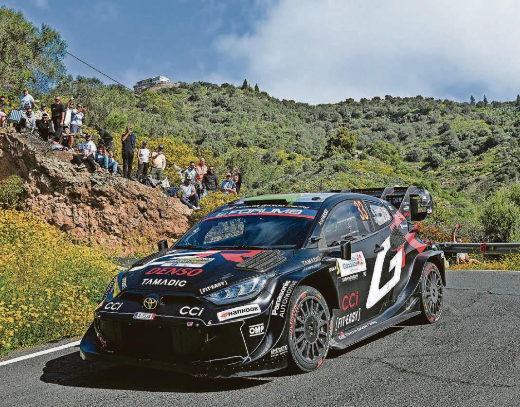 Evans settles for third place finish on Gran Canaria rally
