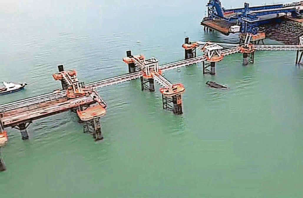 Storm-hit port terminal set for July 1 reopening