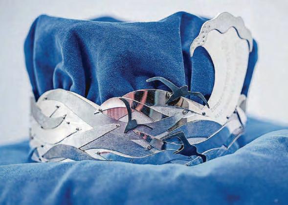 Steel heritage theme as Urdd Eisteddfod's coveted Chair and Crown are unveiled