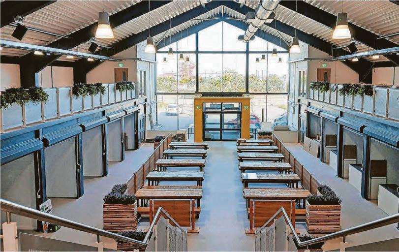 Town's indoor market revamp taking shape