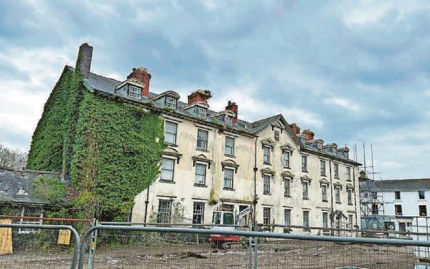 COUNCIL TO PRESS AHEAD FOR LISTED BUILDING PERMISSION TO DEMOLISH CHERISHED BUT 'DANGEROUS' HOTEL