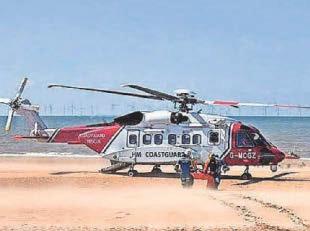 Person airlifted from beach after emergency response