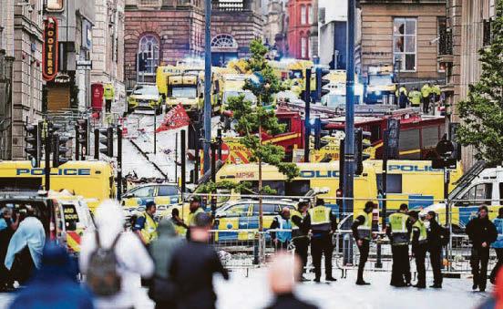 I saw the fear on people's faces at victory parade